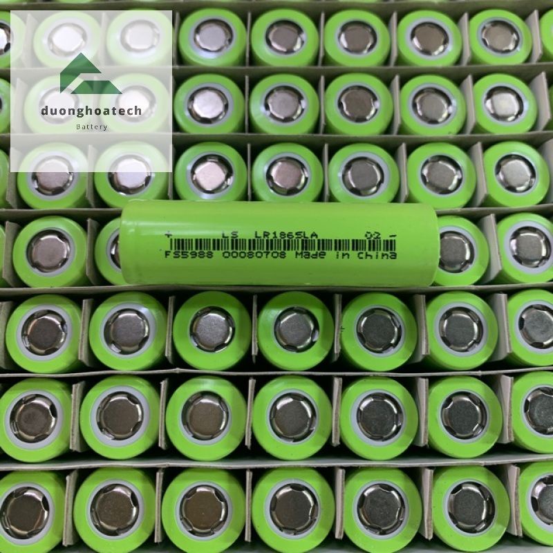 Cell Pin 18650 Lishen Xanh Chính Hãng 2000mAh 10C Xả 20A Nội trở:12mΩ-17mΩ- Pin Lishen Loại Tốt Dòng Xả Cao