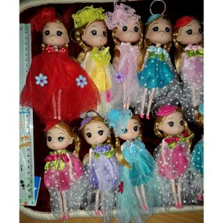Sỉ 10 Móc khóa búp bê xinh đẹp cao 19cm.