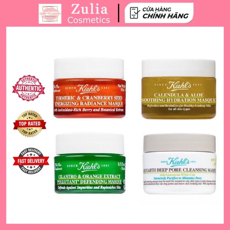 [FREE SHIP] Mặt Nạ Đất Sét Kiehl’s ( Mặt Nạ Hoa Cúc Kiehl’s Mặt nạ Nghệ Kiehl’s )