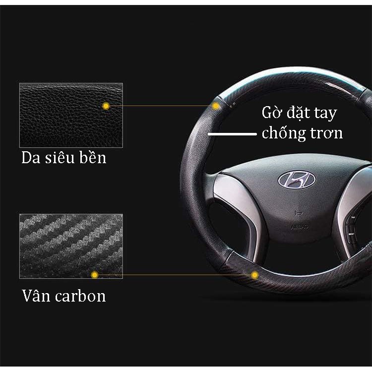 Bọc Vô lăng Carbon 4s model 2019 đủ thương hiệu xe | BigBuy360 - bigbuy360.vn