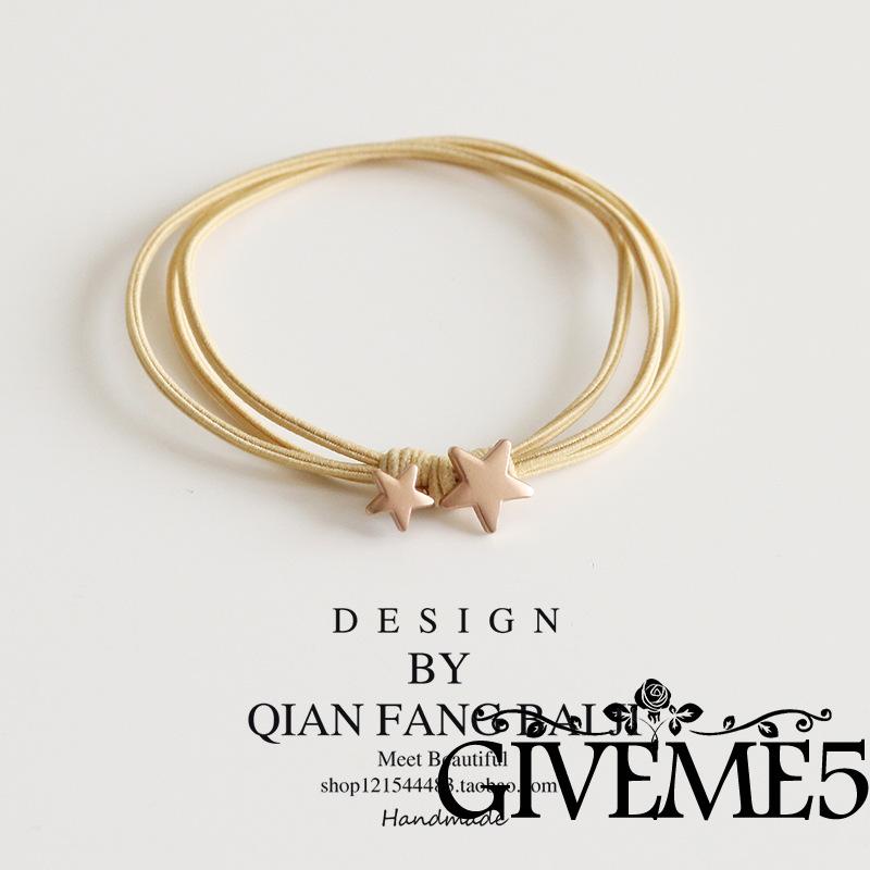 Dây buộc tóc hình ngôi sao xinh xắn dành cho nữ