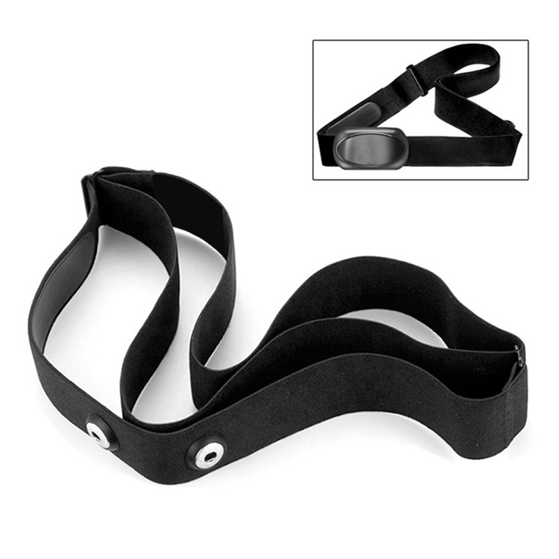 Set 2 Dây Đeo Ngực Đàn Hồi Đo Nhịp Tim Cho Geonaute Wahoo Garmin Magene Bryton Coospo