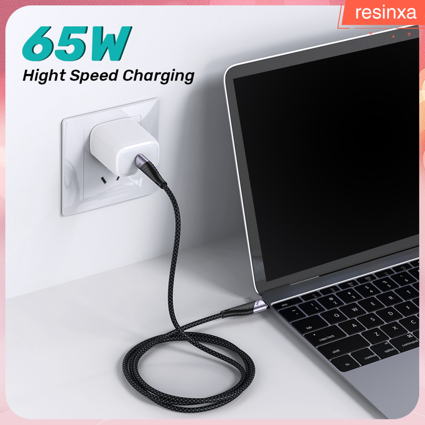 Cáp Sạc Nhanh Usb C 65w Cho S21 / S21 + / S20 + Ultra Note 20, Pixel 4 / 3 Xl