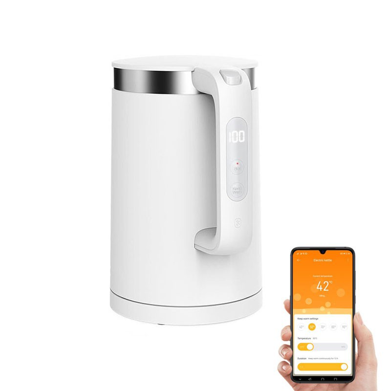Ấm đun nước thông minh Xiaomi MJHWSH02YM  Pro ， Kết nối APP , công suất 1800W màn hình hiện thị
