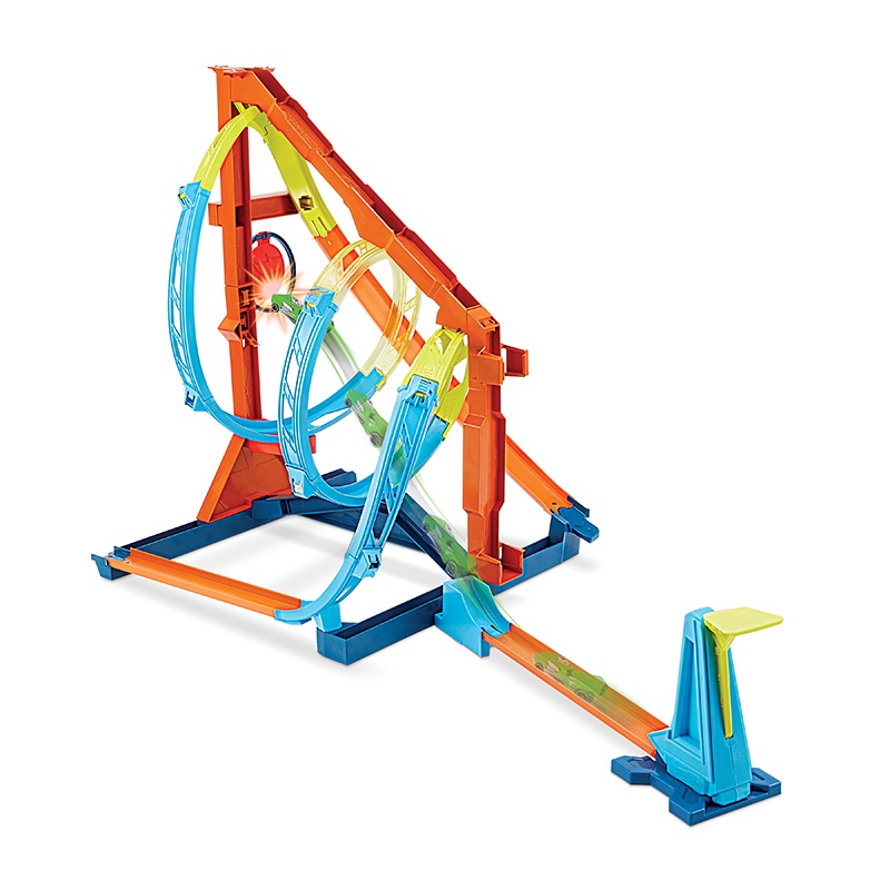 Đồ Chơi HOT WHEELS Bộ Đường Đua Xoắn Ốc Corkscrew Twist HDX79