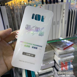 Dán dẻo ppf mặt trước, mặt sau galaxy s8