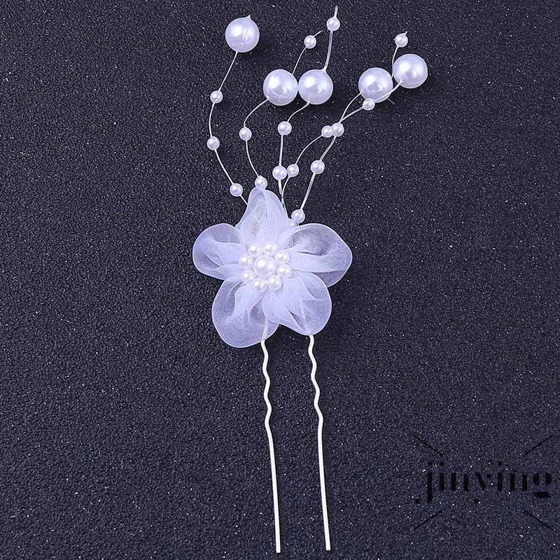 GETNOIVAS 2 Ghim cài tóc đính ngọc giả