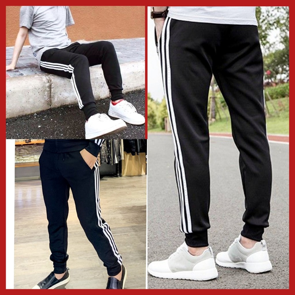 BIGSIZE QUẦN JOGGER THỂ THAO 3 LINE BO ỐNG NAM/NỮ | BigBuy360 - bigbuy360.vn