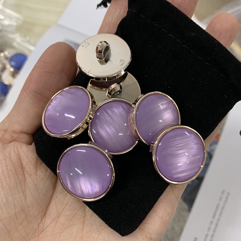 10 Nút Nhựa Nhiều Màu Thời Trang 18 / 25 / 30mm