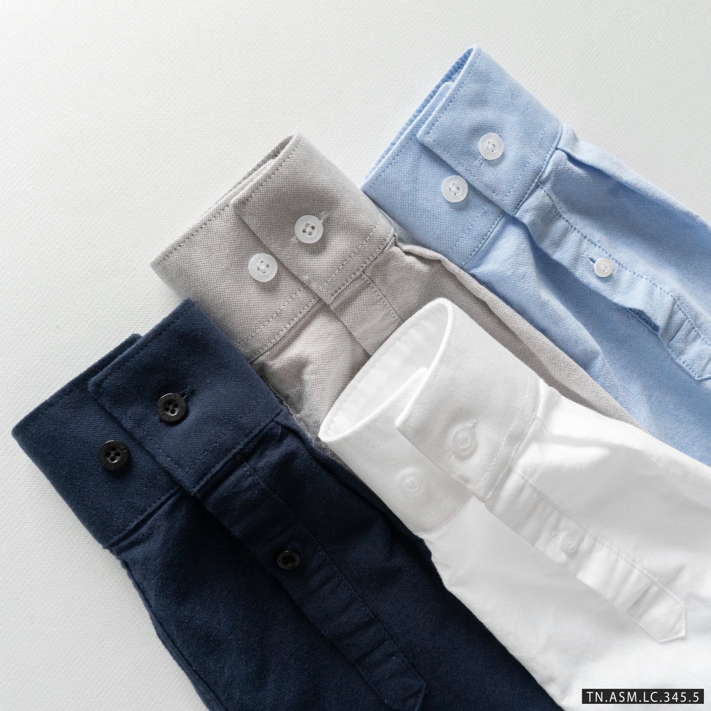Aó sơ mi NAM dài tay Lcst (Form Slim,chất liệu vải Oxford,mềm mịn thoáng mát,Hàng VNXK) | BigBuy360 - bigbuy360.vn