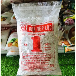 Bột Nếp Lọc Sa Đéc Thượng Hạng , Bột Nếp Xá 500g