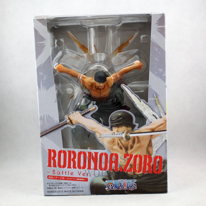 Mô hình Figure Thợ săn hải tặc Roronoa Zoro chiến đấu - One Piece