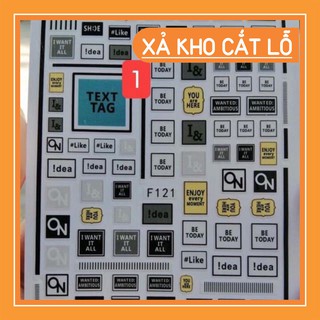 Stick chữ thương hiệu cực xinh -- hàng chuẩn chính hãng