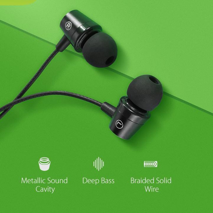 Tai Nghe Màu Đen Siêu Trầm Có Dây Re101S 0gf | BigBuy360 - bigbuy360.vn