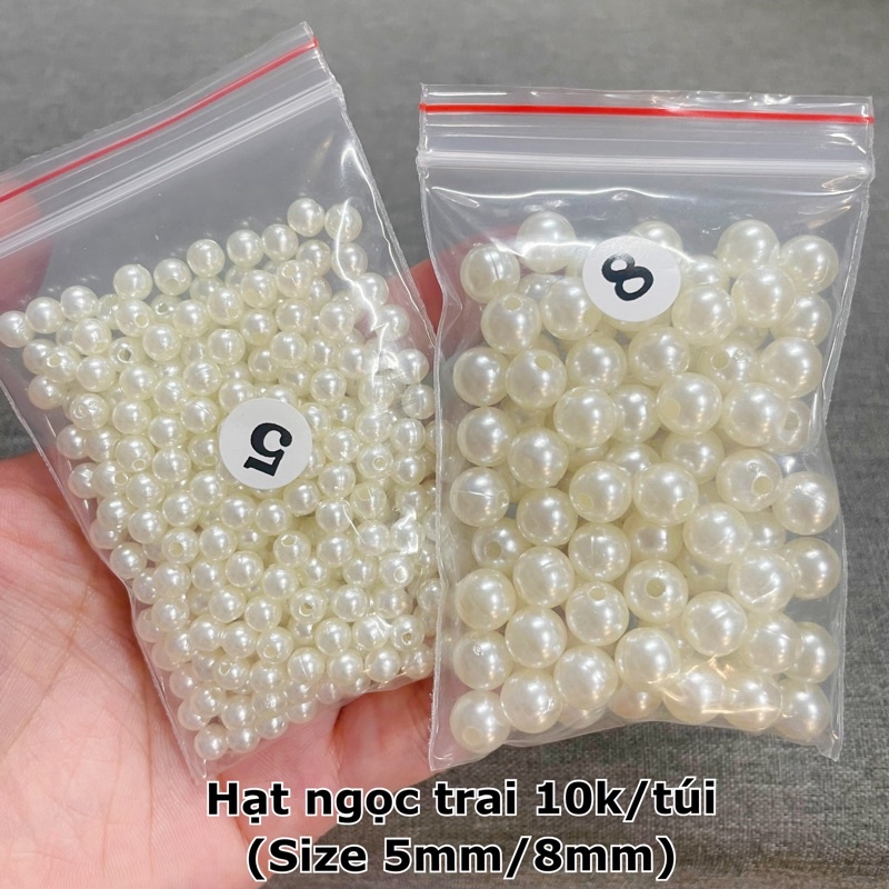 Hạt Ngọc Nhựa Trang Trí (10K/Túi)