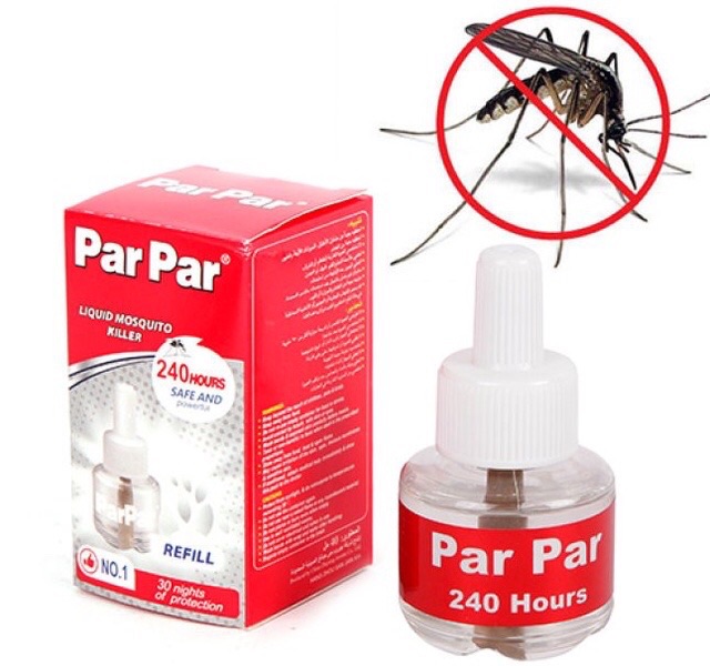 Máy xông tinh dầu đuổi muỗi Parpar - kèm 1 chai tình dầu