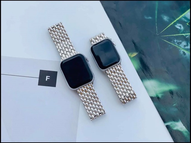 Dây thép mẫu mới cực xinh dành cho applewatch