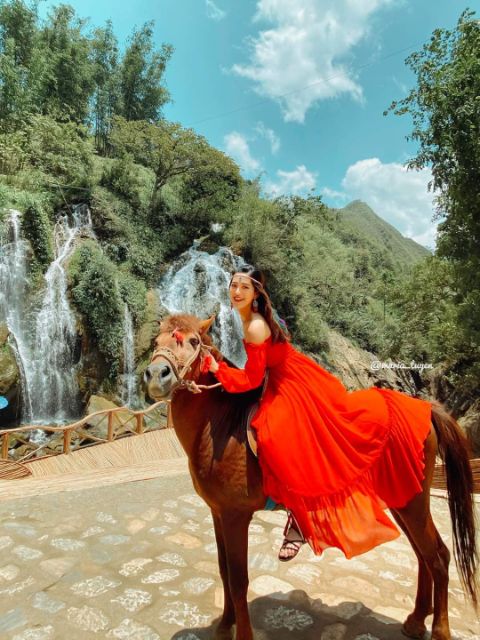 [ HOT] Váy maxi đỏ, vàng nhún ngực, chân viền bèo. Siêu đẹp - kèm 20 hình khách mặc - có video khách feeback - siêu đẹp | BigBuy360 - bigbuy360.vn