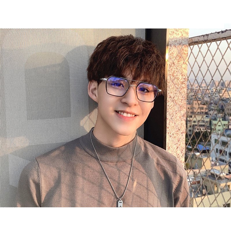 Mắt kính cận thị chống ánh sáng xanh bảo vệ mắt thời trang cho nam