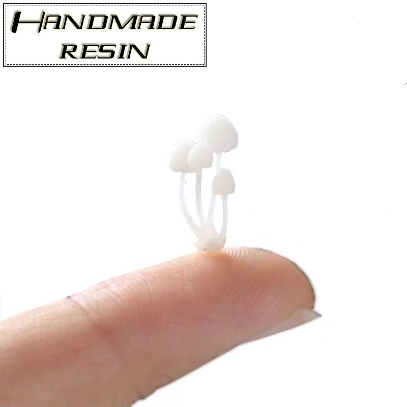 Mô hình nấm mini trang trí Resin