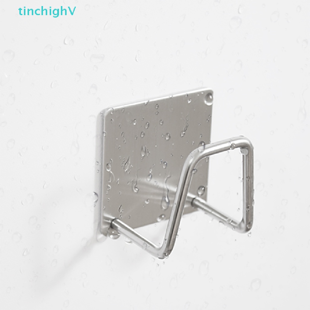 [TinchighV] Giá Đỡ Bọt Biển Rửa Chén Dán Tường Mạnh Mẽ Thoát Nước Sắp Xếp Gọn Gàng