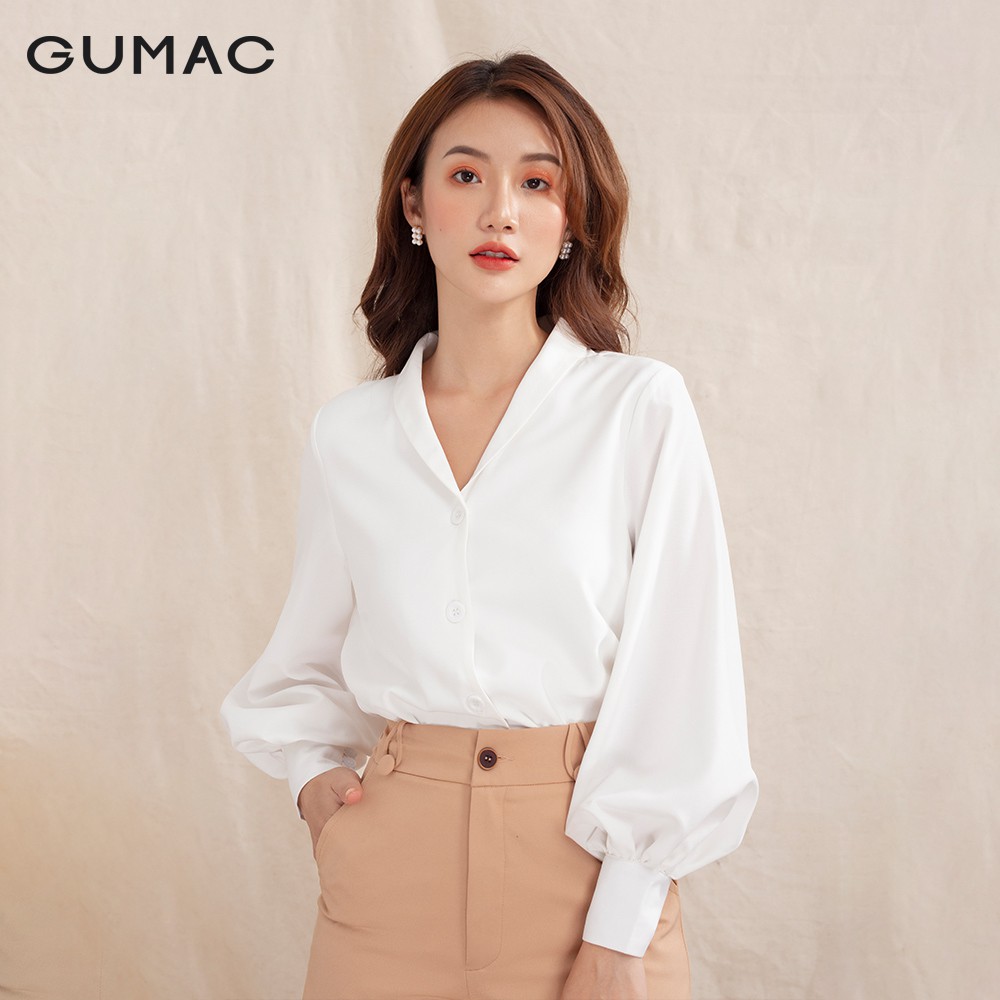 [Mã WABRGU72 giảm 10% tối đa 50k đơn 250k] Quần tây nữ ống rộng đĩa kiểu QA1098 GUMAC | BigBuy360 - bigbuy360.vn