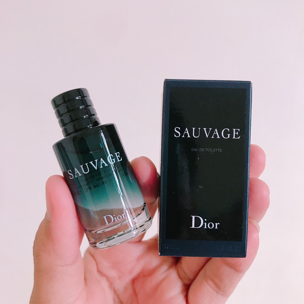 Nước Hoa Nam 𝗗𝗶𝗼𝗿 Sauvage Chính Hãng Mini 10ml