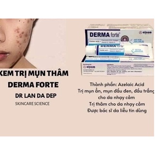 DERMA.FORTE Gel Mờ Thâm Giảm Mụn (tuýp 15g)