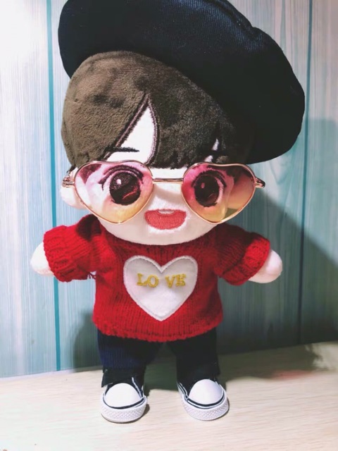 Kính tim cho doll