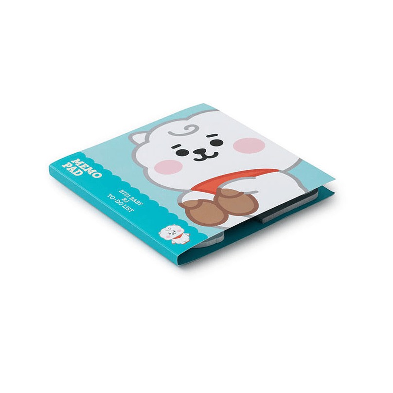 [ OFFICIAL BT21] Giấy Ghi Chú BT21 BABY MEMO PAD STICKER-Line Friends