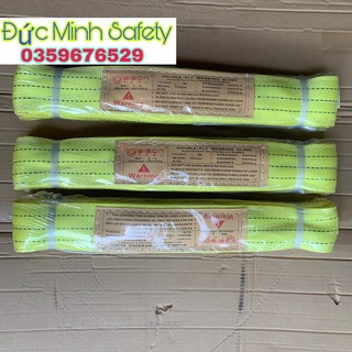 Dây cáp cẩu hàng 3 tấn 3 mét, dây cáp vải bản rộng 75mm