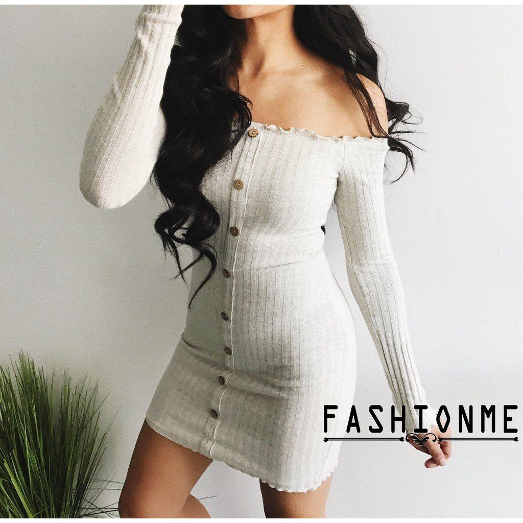 ღ𝓂ℰWomen Lady Casual Ruffle Off Shoulder Cocktail Sexy Short Mini Party Club Dress Hot Sale | BigBuy360 - bigbuy360.vn