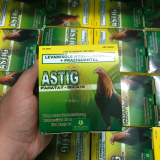 Astig hộp 10 vĩ 100viên
