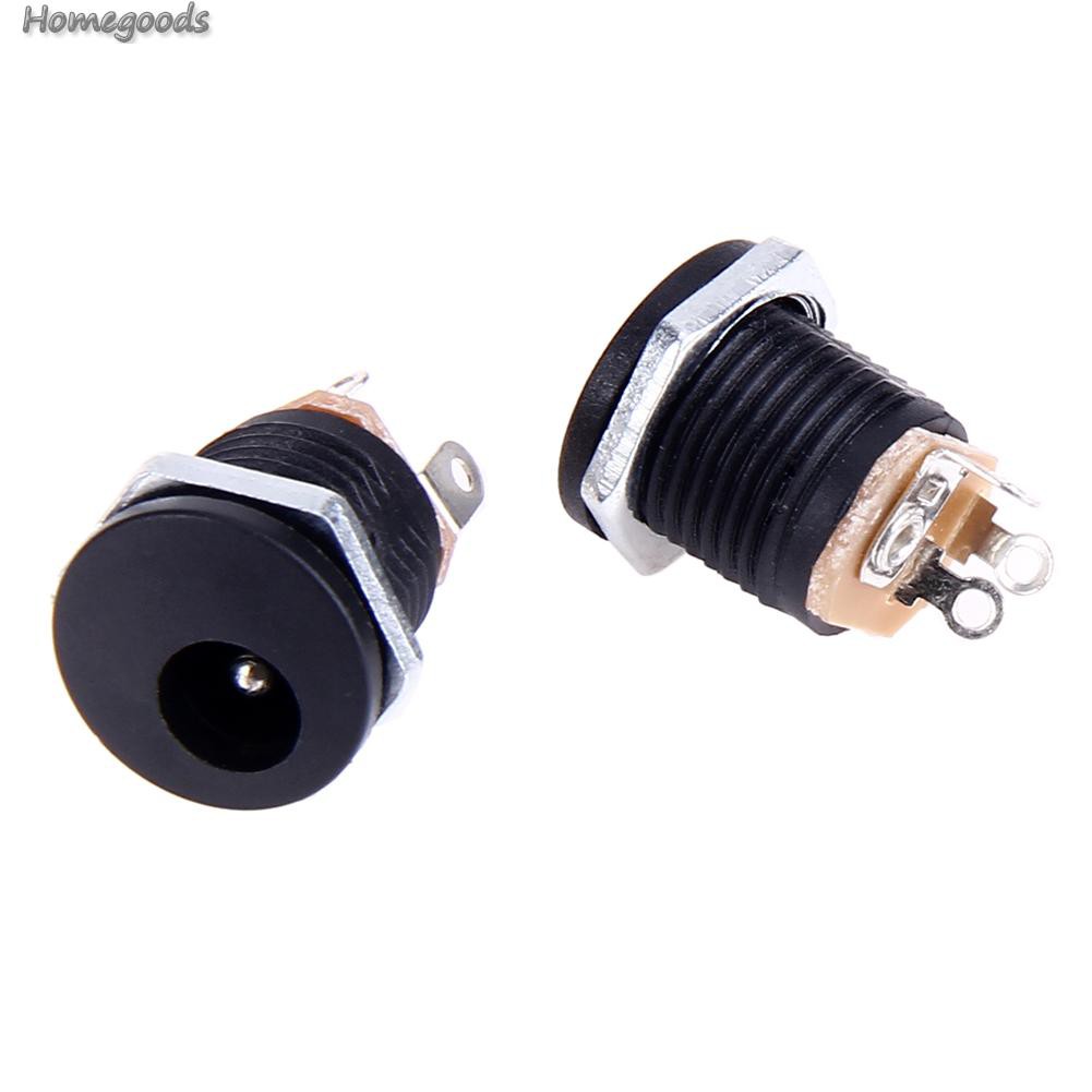 Set 10 Cặp Giắc Cắm Nguồn Dc 2.1x5.5mm