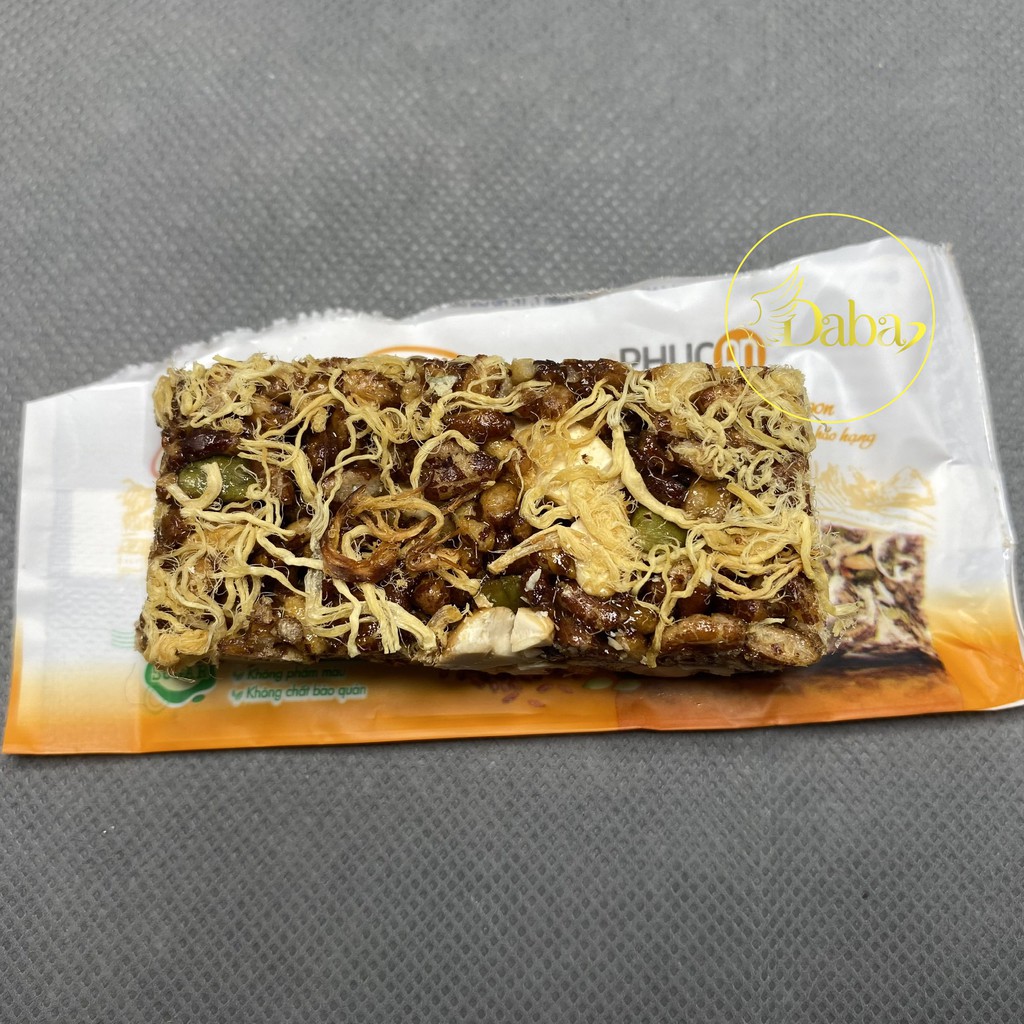 Thanh ngũ cốc chà bông hỗ trợ ăn kiêng giảm cân hiệu quả an toàn với hộp 100g (5 gói x 20) tập gym thể thao giảm cân