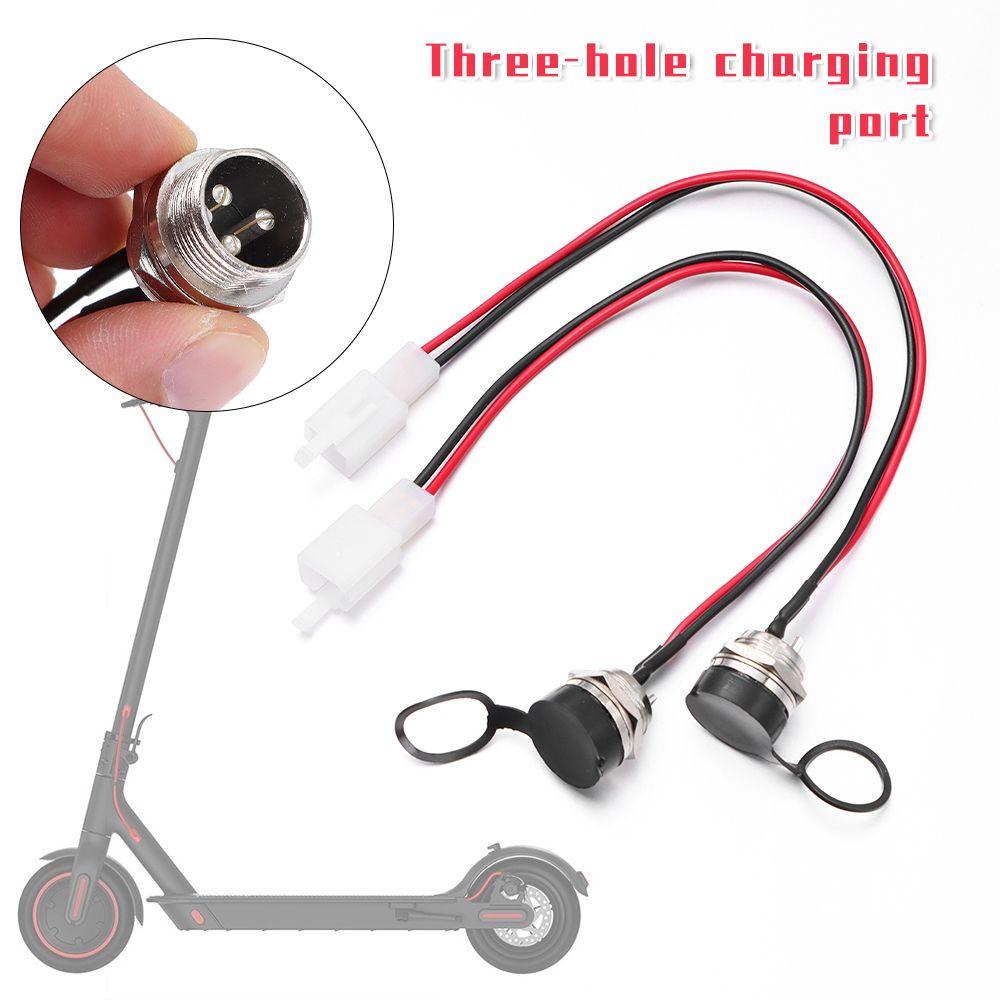 Phụ Kiện Ổ Cắm Sạc 24V-72V Chuyên Dụng Cho Xe Điện KUGOO M4