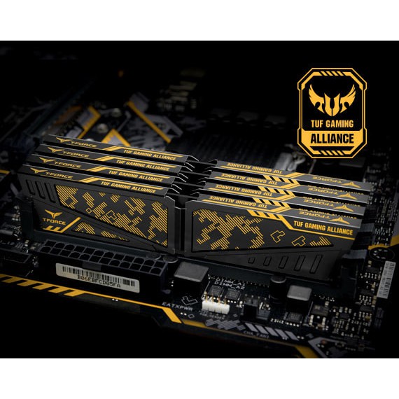 Ram đơn TeamGroup Delta/Vulcan TUF Gaming Alliance RGB DDR4 8GB/16GB 3200Mhz | BigBuy360 - bigbuy360.vn