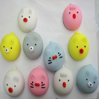 Combo 10 squishy mochi dễ thương , mềm bóp đã mã ajf36 aviễn