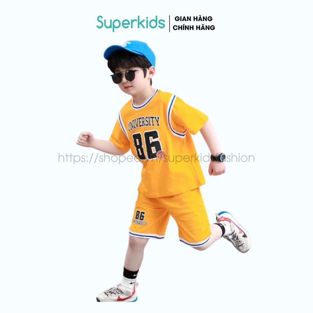 Bộ thể thao SIZE ĐẠI bóng rổ số 86 cho bé 10-40kg QATE821