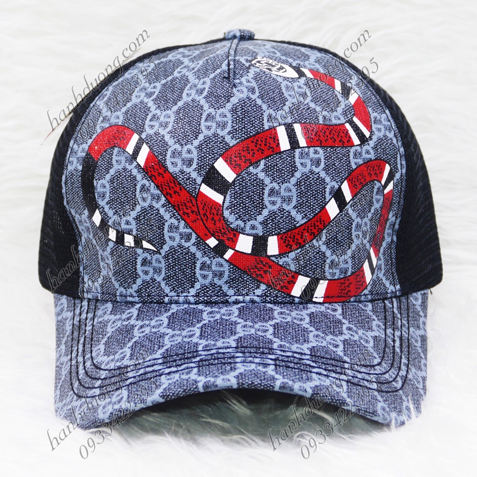 Nón kết lưới in họa tiết con rắn cực ngầu, phong cách mũ lưỡi trai thời thượng , cá tính phù hợp cho nam