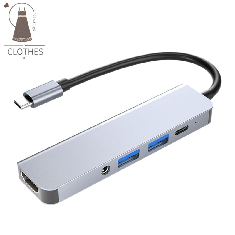 Đế Sạc Byl-2009 Type-C Sang Usb 3.0x2 + Pd + 3.5mm Cho Pc | BigBuy360 - bigbuy360.vn