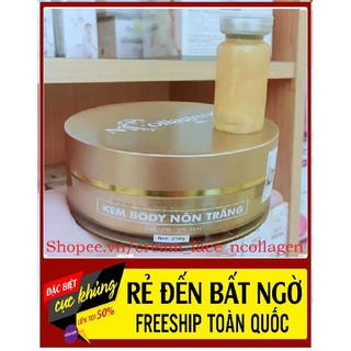Body nõn trắng ncollagen chính hãng giá sỉ tặng 1 serum vàng