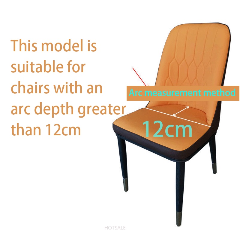 Vỏ bọc ghế ngồi bàn ăn hình bán nguyệt độ co giãn cao