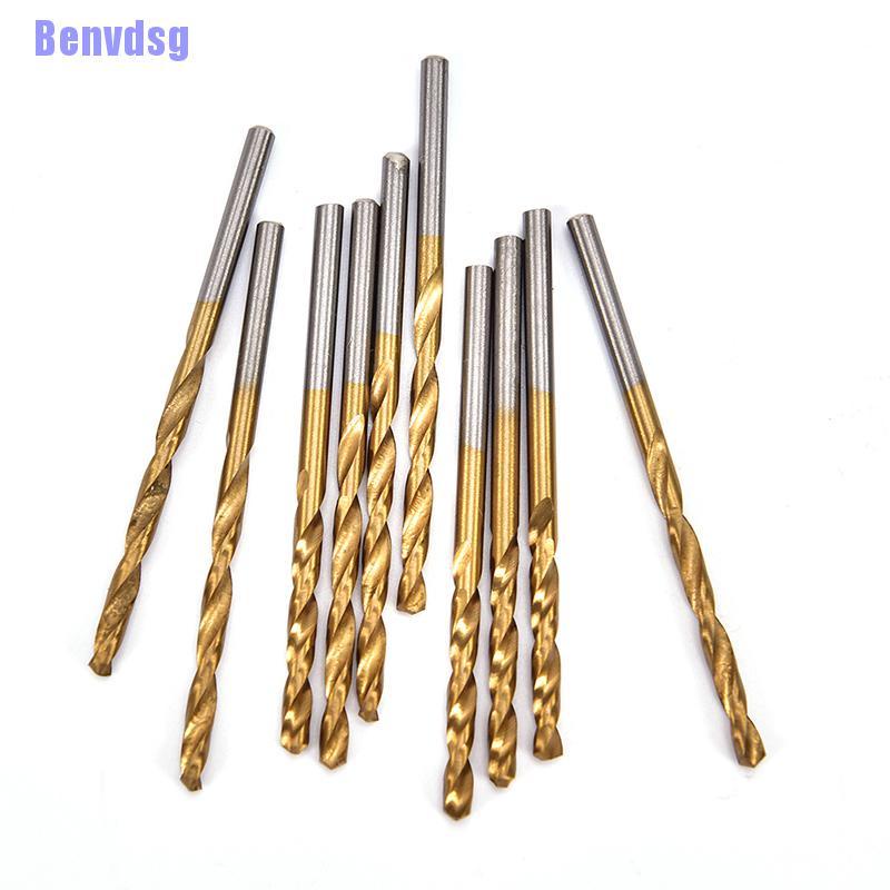 Bộ 50 mũi khoan thép titan HSS cỡ 1/1.5/2/2.5/3mm tiện dụng