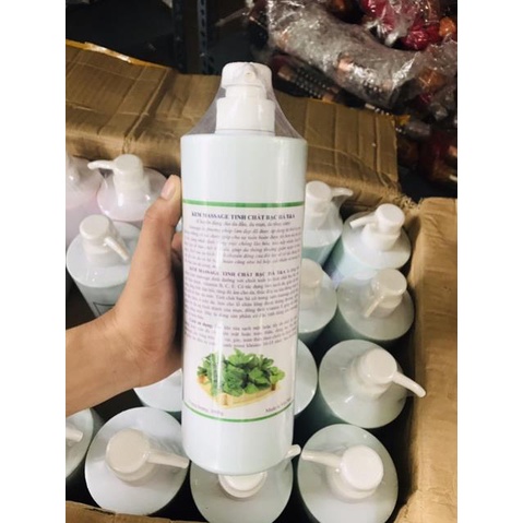 [ 1000ml - CAO CẤP] Kem massage mặt spa trà xanh, bạc hà, hoa hồng, da mụn ,da dầu, trắng da | BigBuy360 - bigbuy360.vn
