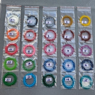 Banchainiengrang| Thun đơn niềng răng hình chuột đáng yêu nhiều màu nhiều màu, thun gắn mắc cài xinh xắn