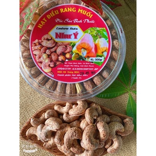 500g điều rang muối a+ xếp hoa
