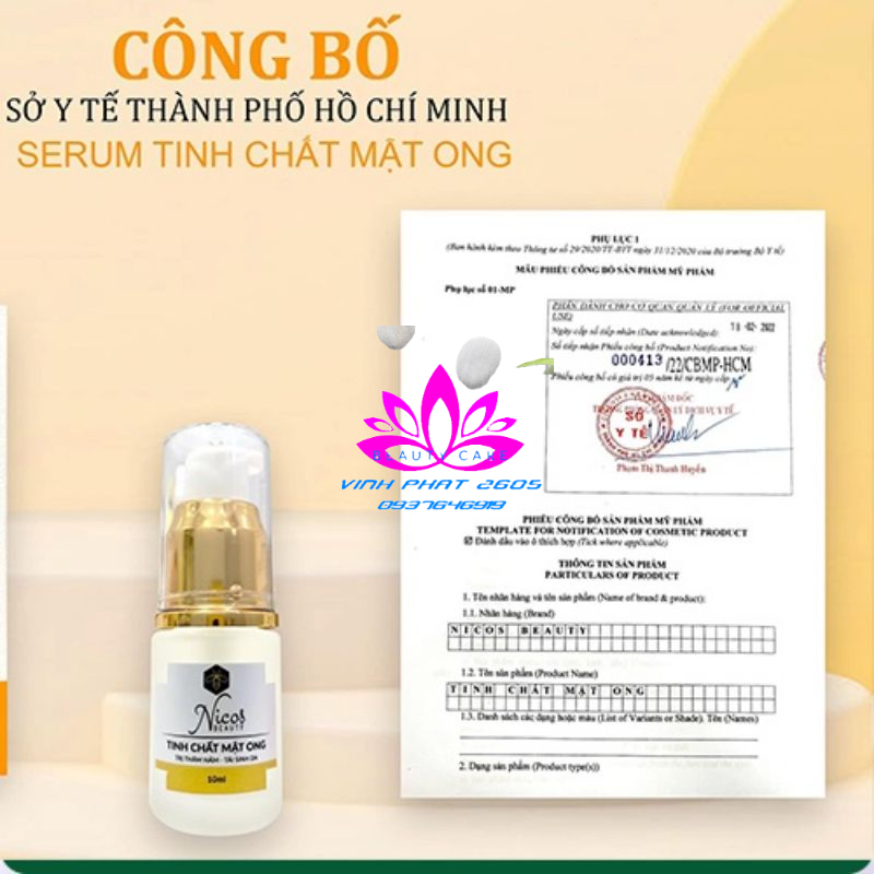 TINH CHẤT MẬT ONG NICOS CHÍNH HÃNG