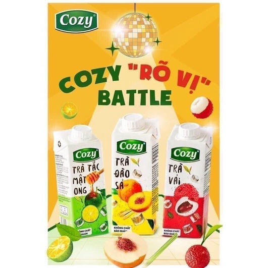 THÙNG TRÀ COZY 24 CHAI