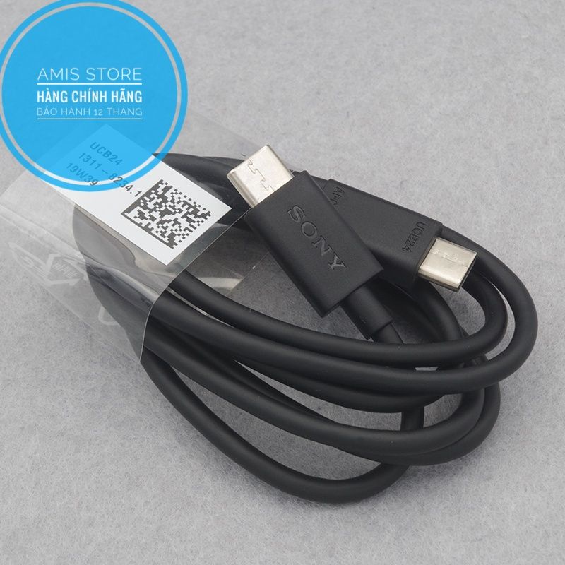 Cáp sạc nhanh USB Type-C Sony Xperia XZ-XZ1-XZS-XA1-ZA1Ultra, Dây sạc nhanh Sony UCB20 dài 1m